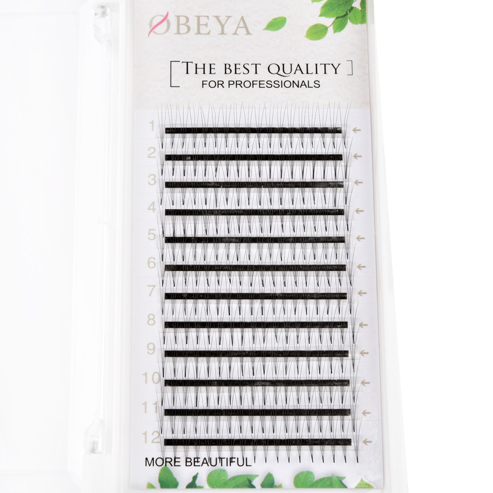 Wholesale Eyelash Vendors 3D Premade Fans Eyelashes Extension with ODM OEM YY34